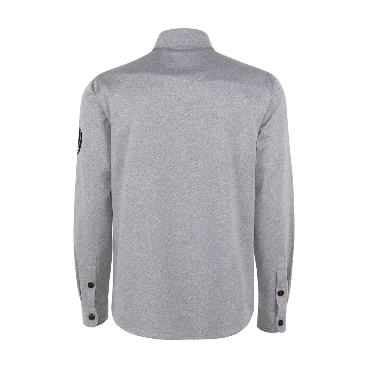 Grateful Dead Long Sleeve Button Down Sweater Grey Stealie - Section 119
