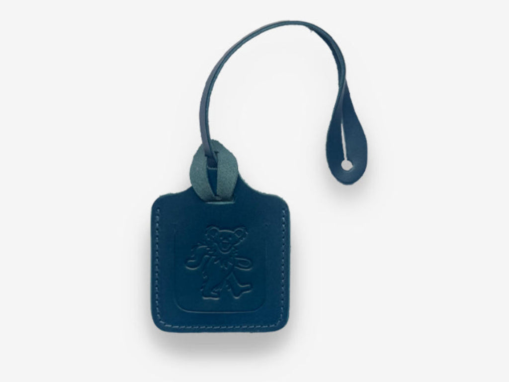 Grateful Dead | Leather Accessories | No. 645 GD Luggage Tag Bear, Nav ...