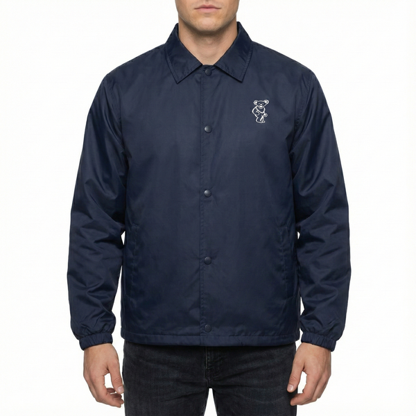 Grateful Dead | Coach Jacket | Dancing Bear Navy – Section 119