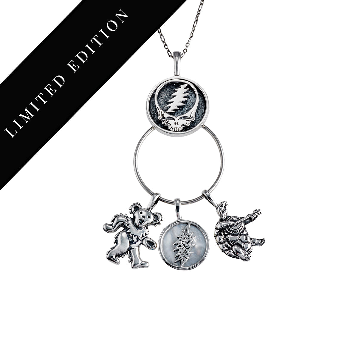 Grateful Dead | Sterling Silver Necklace | Limited Edition