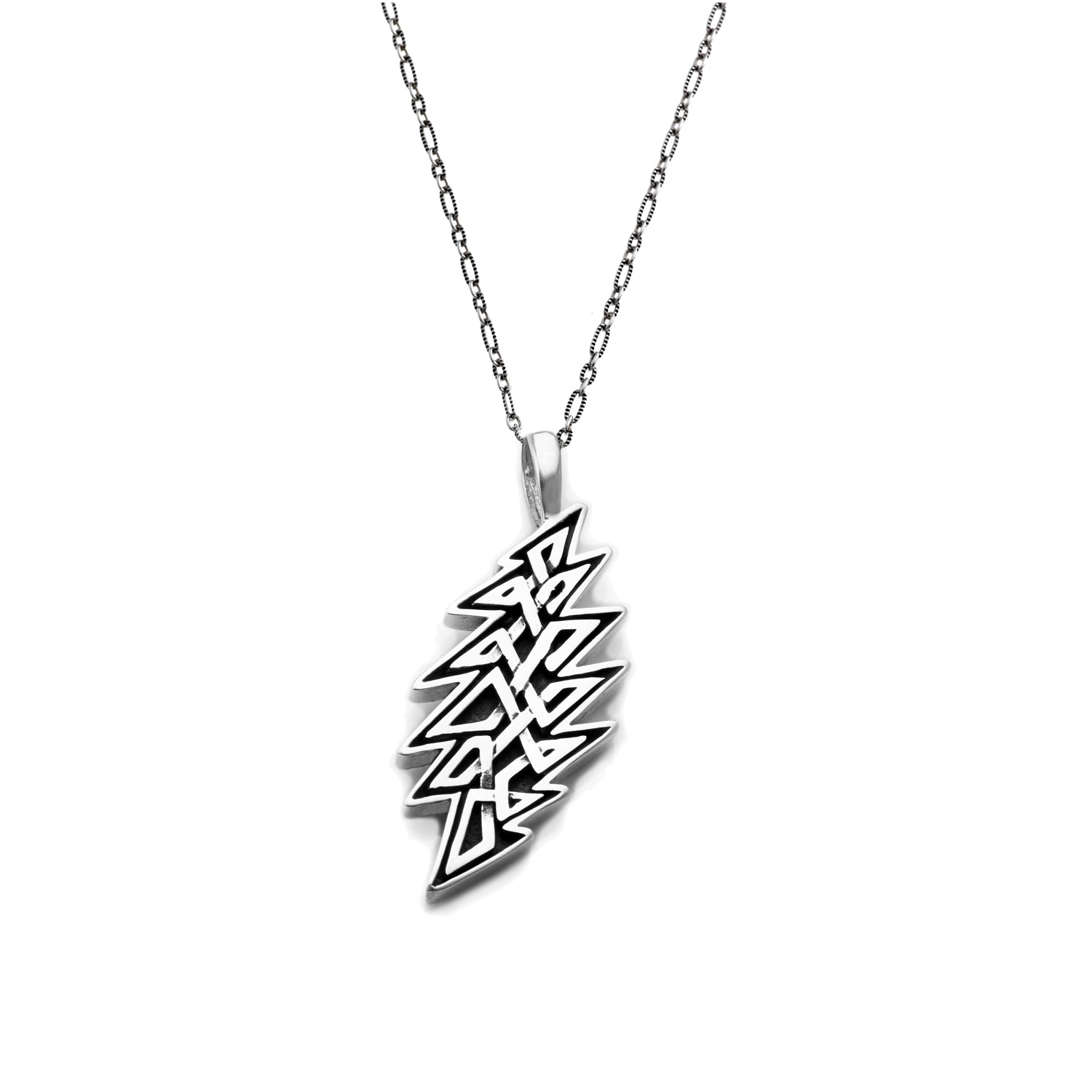Grateful Dead | Charm | 13-Point Lightning Bolt Sterling Silver