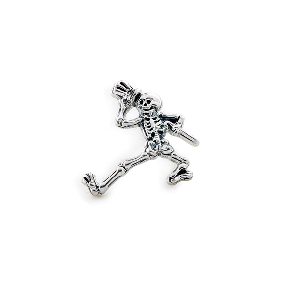 Grateful Dead | Sterling Silver Pin | Dancing Skeletons Sterling