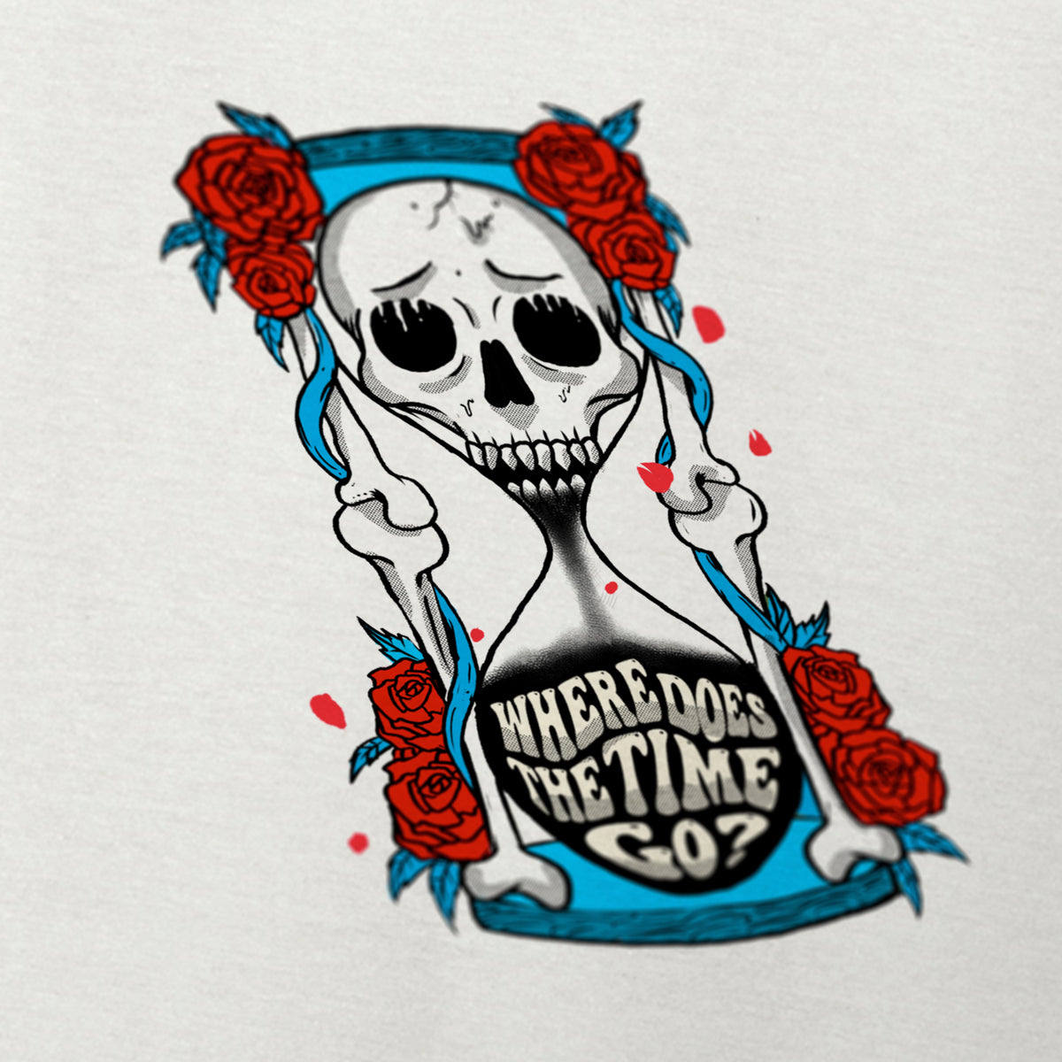Grateful Dead Lyrics Tee Uncle John's Band Where Does the Time Go? - Section 119