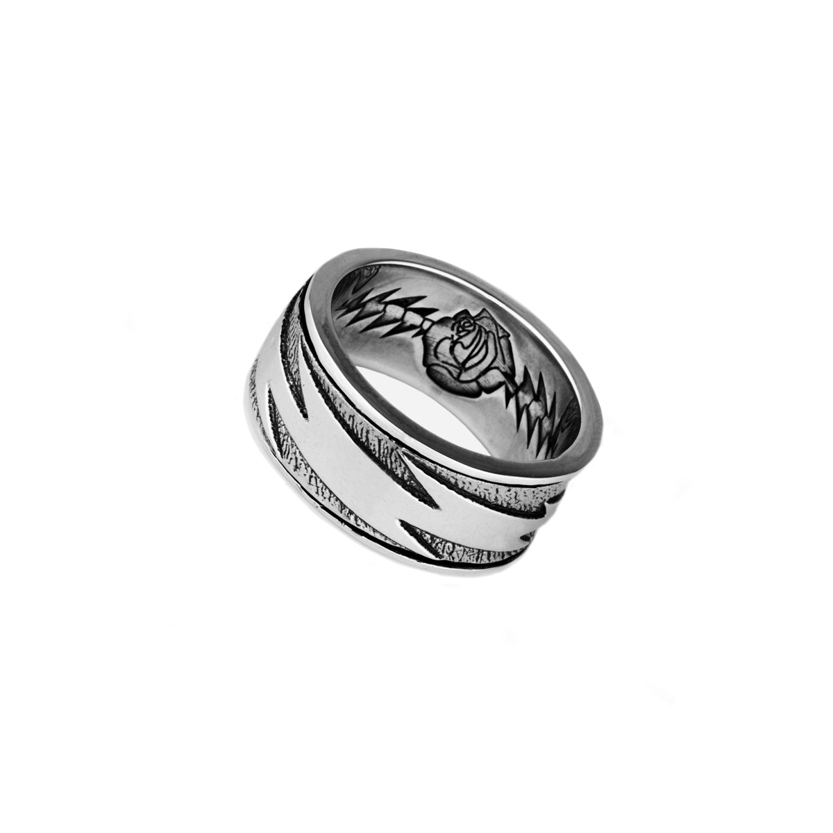 Grateful Dead | Ring |13-Point Lightning Bolt Sterling Silver