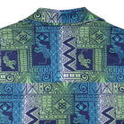 Jerry Garcia Tiger Teal and Yellow Mesh Button Down - Section 119
