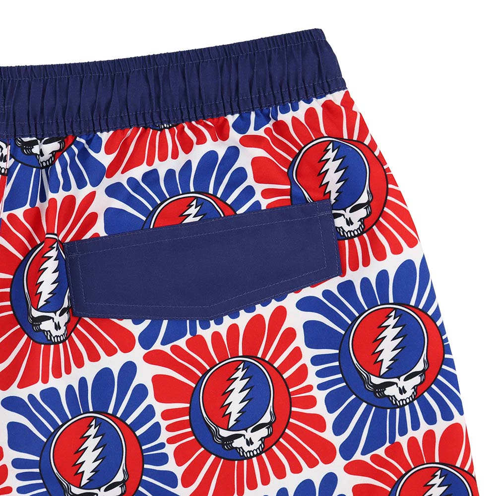 Grateful Dead Swim Trunk All Over Square Stealie - Section 119