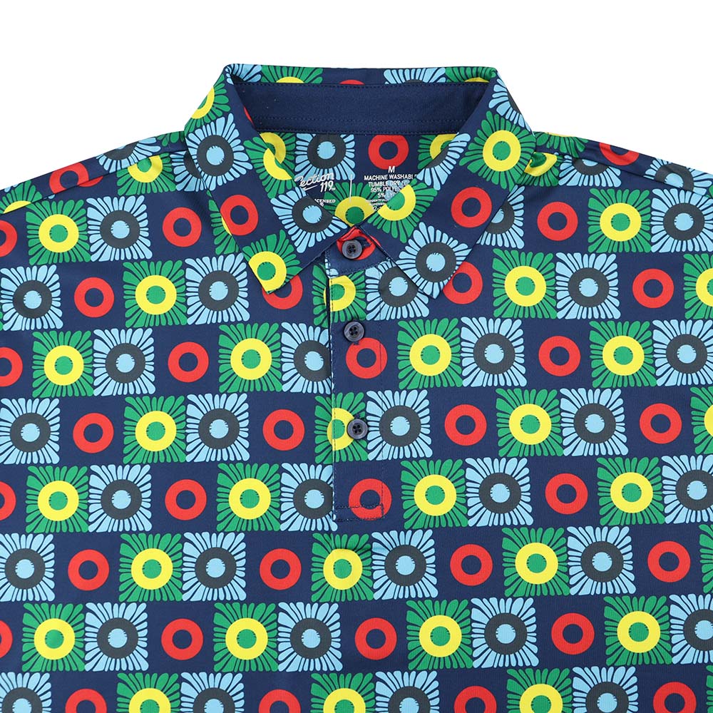 Phish Dry Fit All the Donuts Polo - Section 119