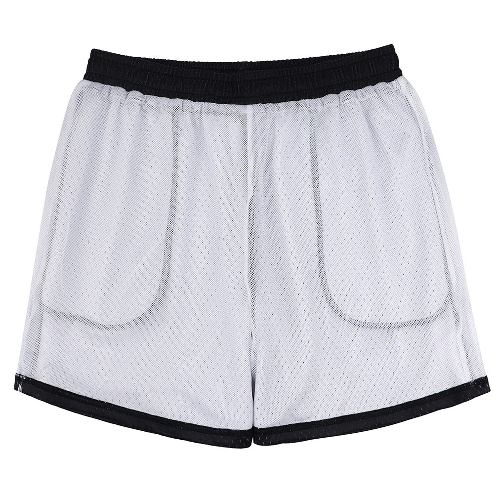 white mesh shorts-4