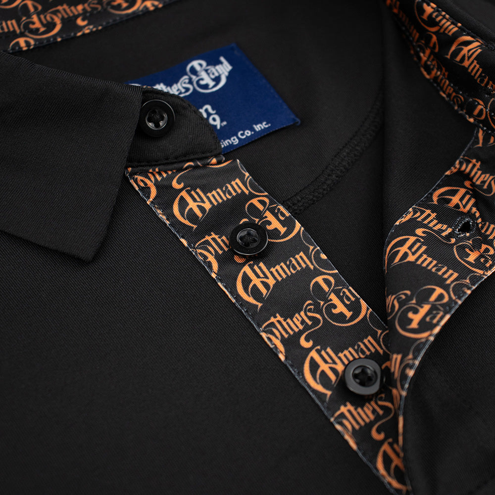 teloplan poter shirt ブラック China kara one button PK T-shirt #AT1997 Black – A MONT