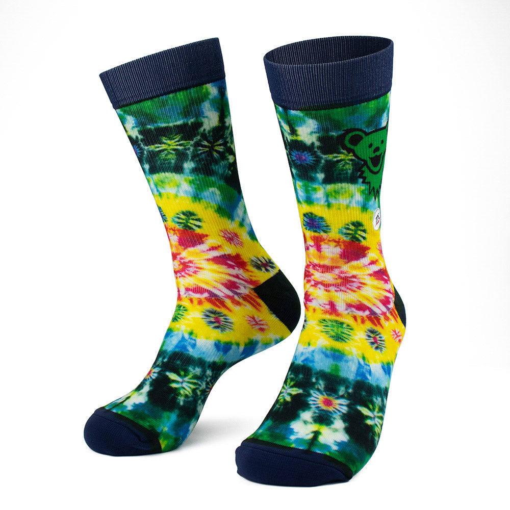 Grateful Dead | Socks | Green Bear Tie Dye – Section 119