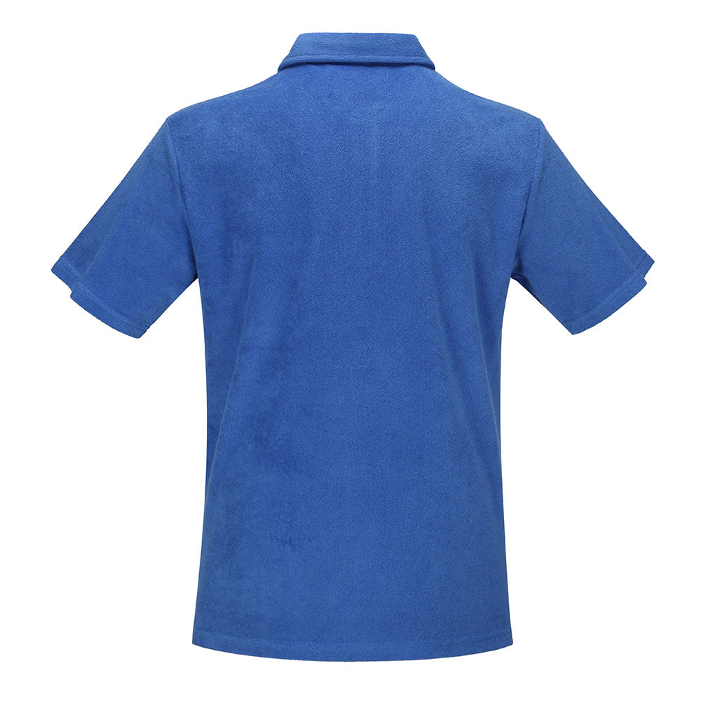 Grateful Dead  Terry Polo Shirt Bolt in Light Blue - Section 119