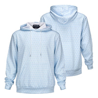 Grateful Dead Performance Hoodie All Over Bear In Light Blue - Section 119