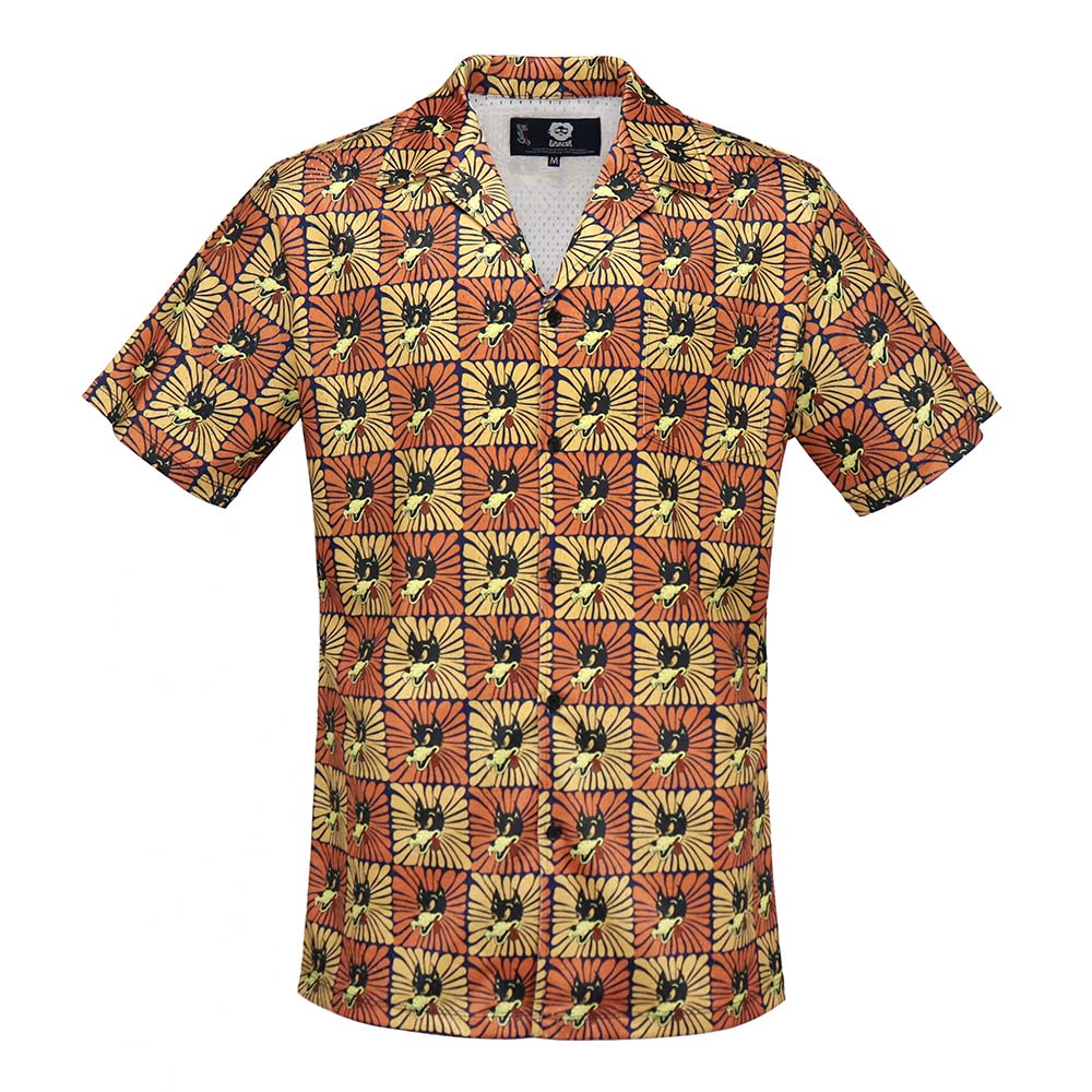 Jerry Garcia Dire Wolf Mesh Button Down - Section 119