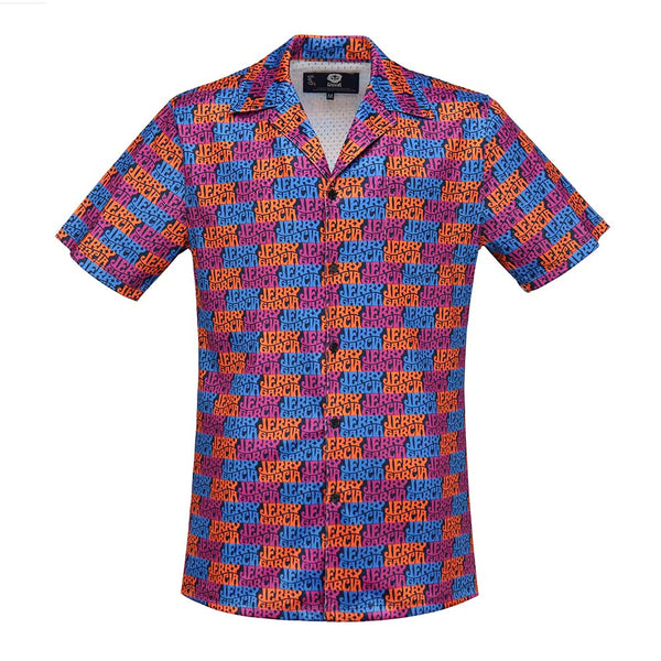 Jerry Garcia | Mesh Button Down | Wave– Section 119