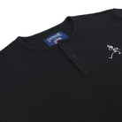 Grateful Dead Henley Black Skeleton - Section 119