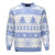 Grateful Dead  Sweater Winter In White And Blue - Section 119