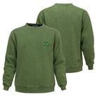 GD Crewneck Pigment Dye GREEN TURTLES - Section 119