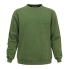 GD Crewneck Pigment Dye GREEN TURTLES - Section 119