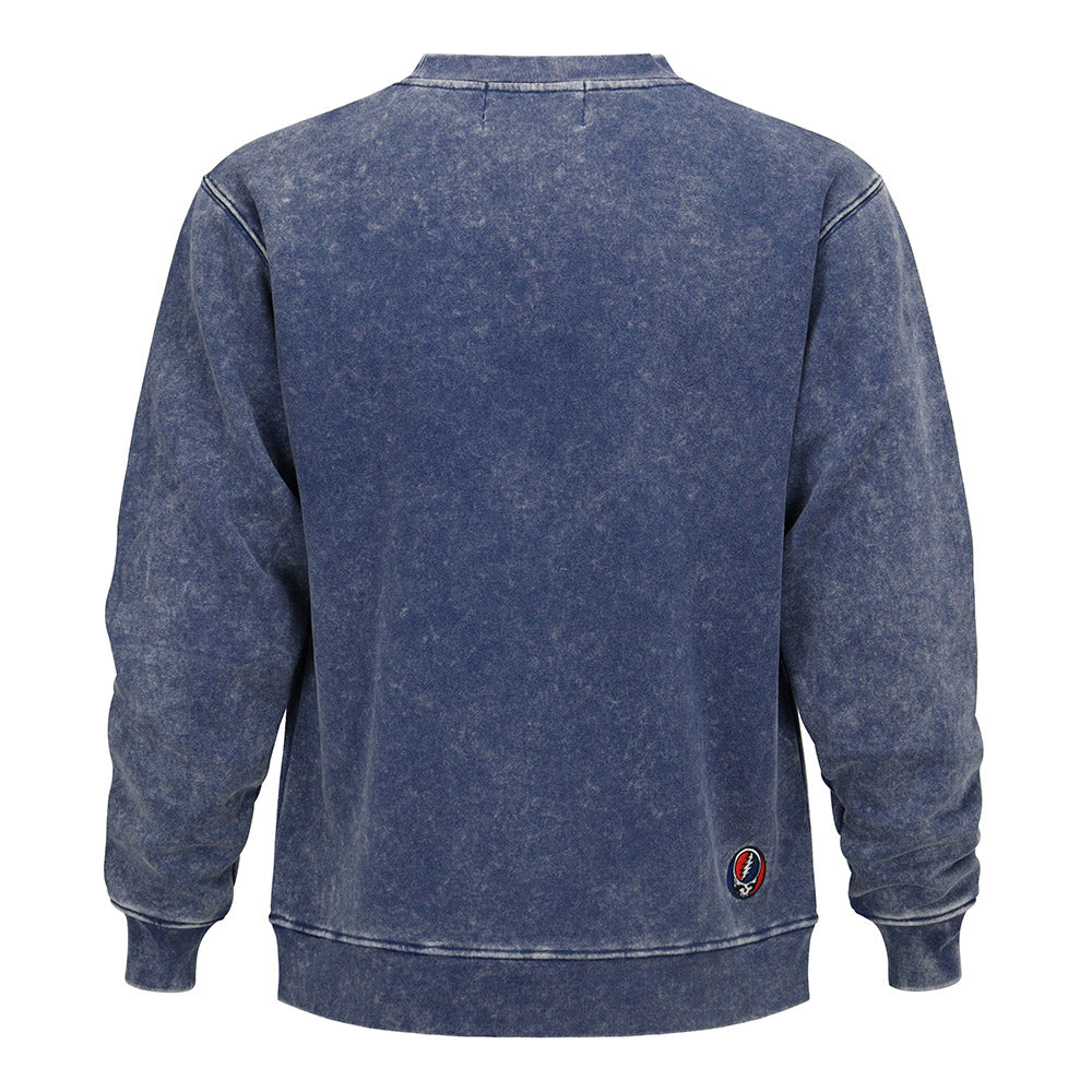 GD Crewneck Pigment Dye Navy Stealie - Section 119