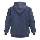 Grateful Dead Zip-Up Hoodie Yellow Bear on Navy (acid wash) - Section 119