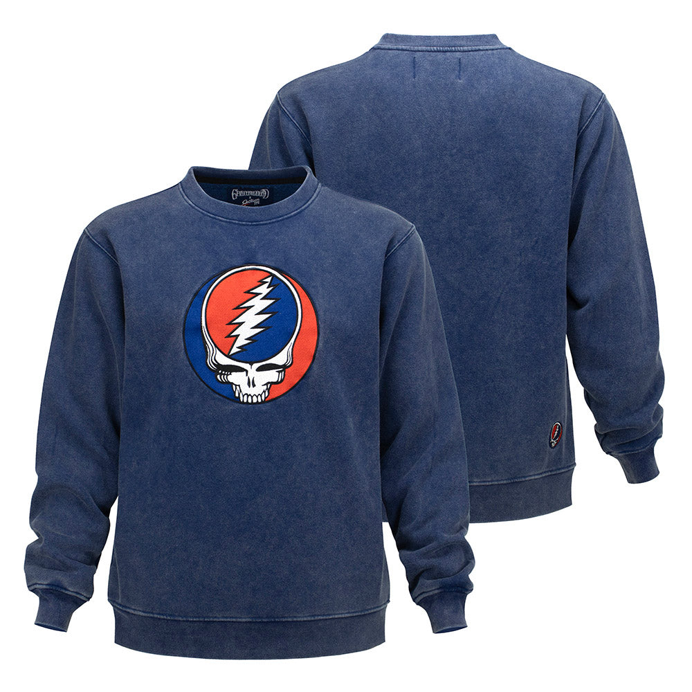 GD Crewneck Pigment Dye (Big Stealie) - Section 119