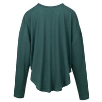 Grateful Dead Women’S Henley Green Skeleton - Section 119