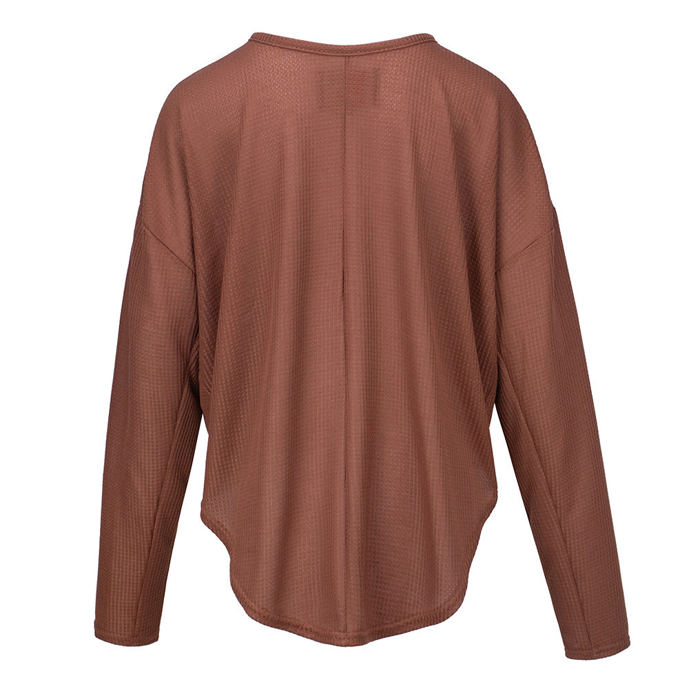 Gd Women Henley Green Bear On Brown - Section 119