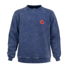 PHISH Crewneck Pigment Dye Red Donut on Navy - Section 119