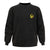 Jerry Garcia Pigment Dye Black w/ Wolf - Section 119
