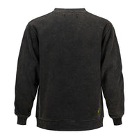 Jerry Garcia Pigment Dye Black w/ Wolf - Section 119