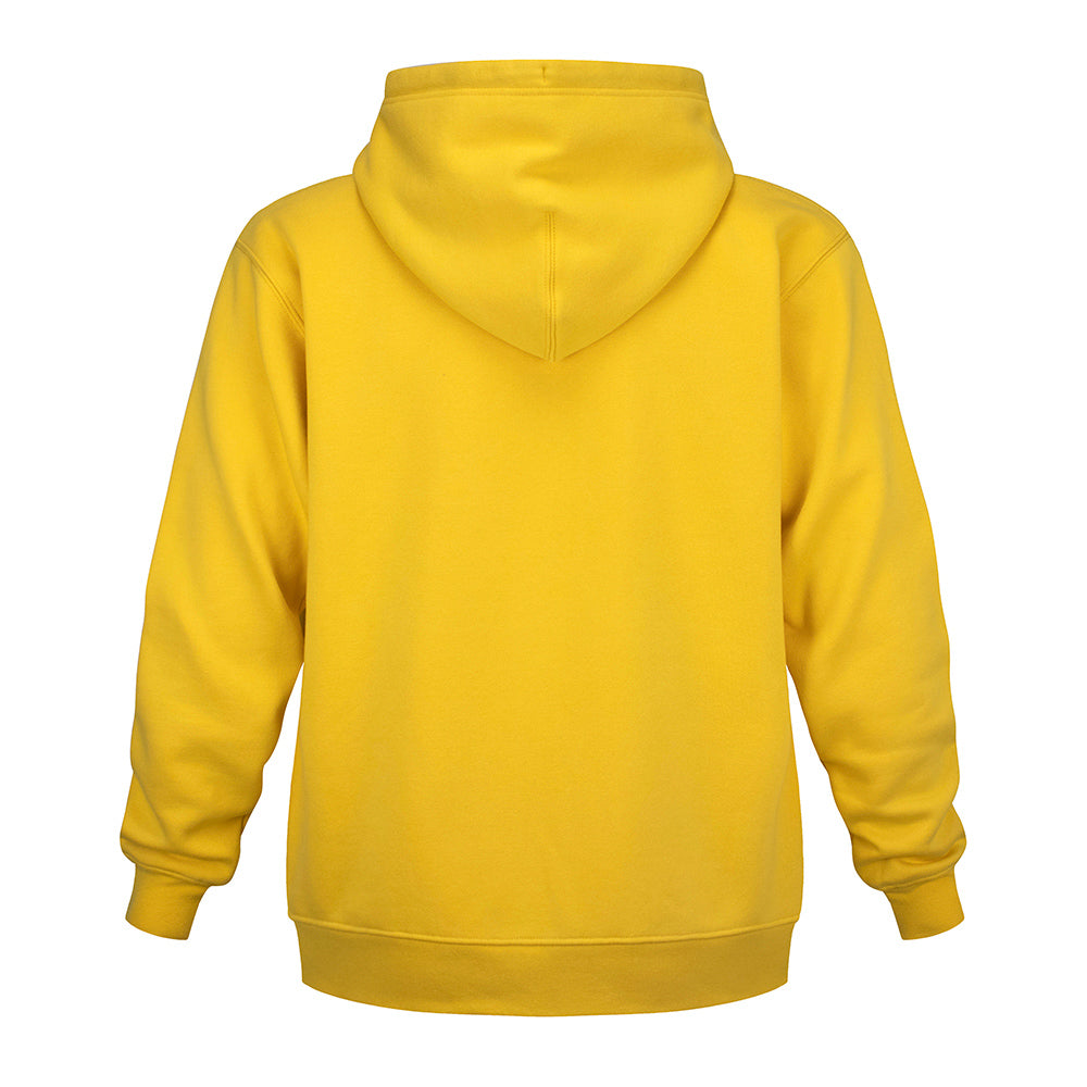 Jerry Garcia Wolf Zip-Up Hoodie in Yellow - Section 119