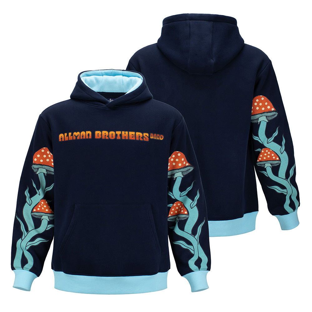 Allman Brothers Classic Pullover Hoodie Mushroom Sleeve Section 119