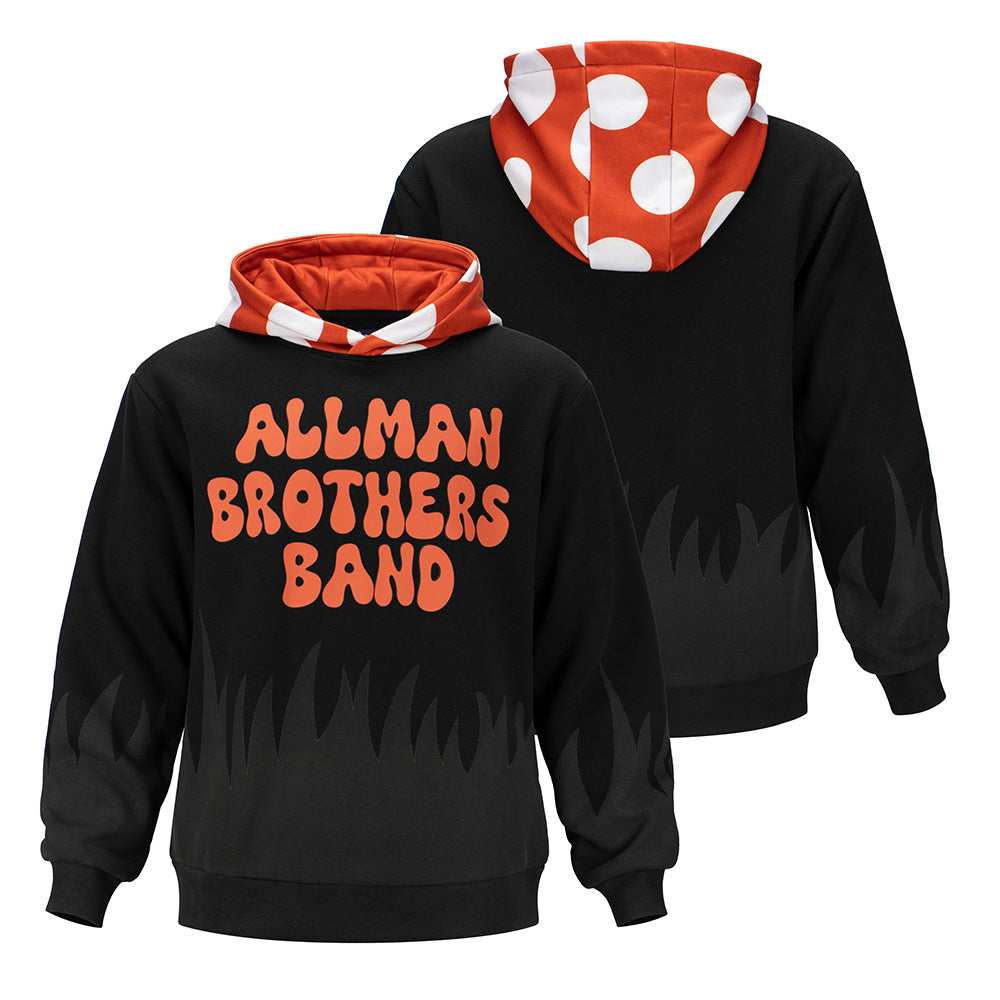 The Allman on sale brothers band full zip up hoodie concert campaign 2008 tour