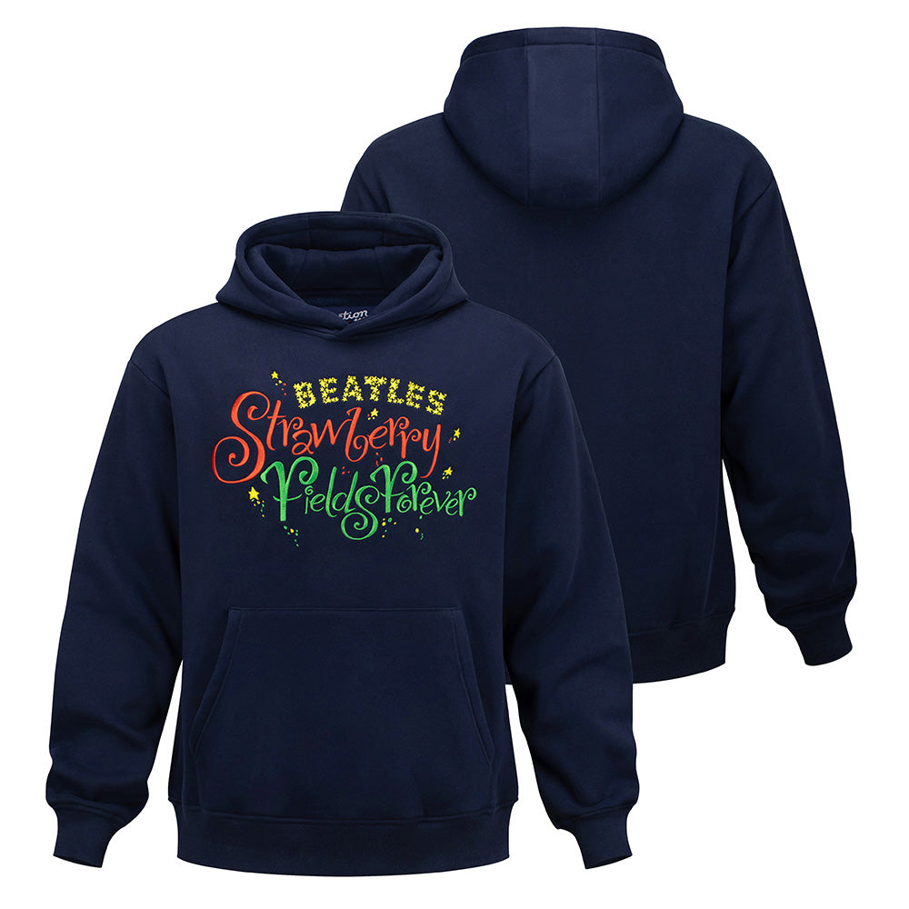 The Beatles Classic Fleece Hoodie Strawberry Fields Forever
