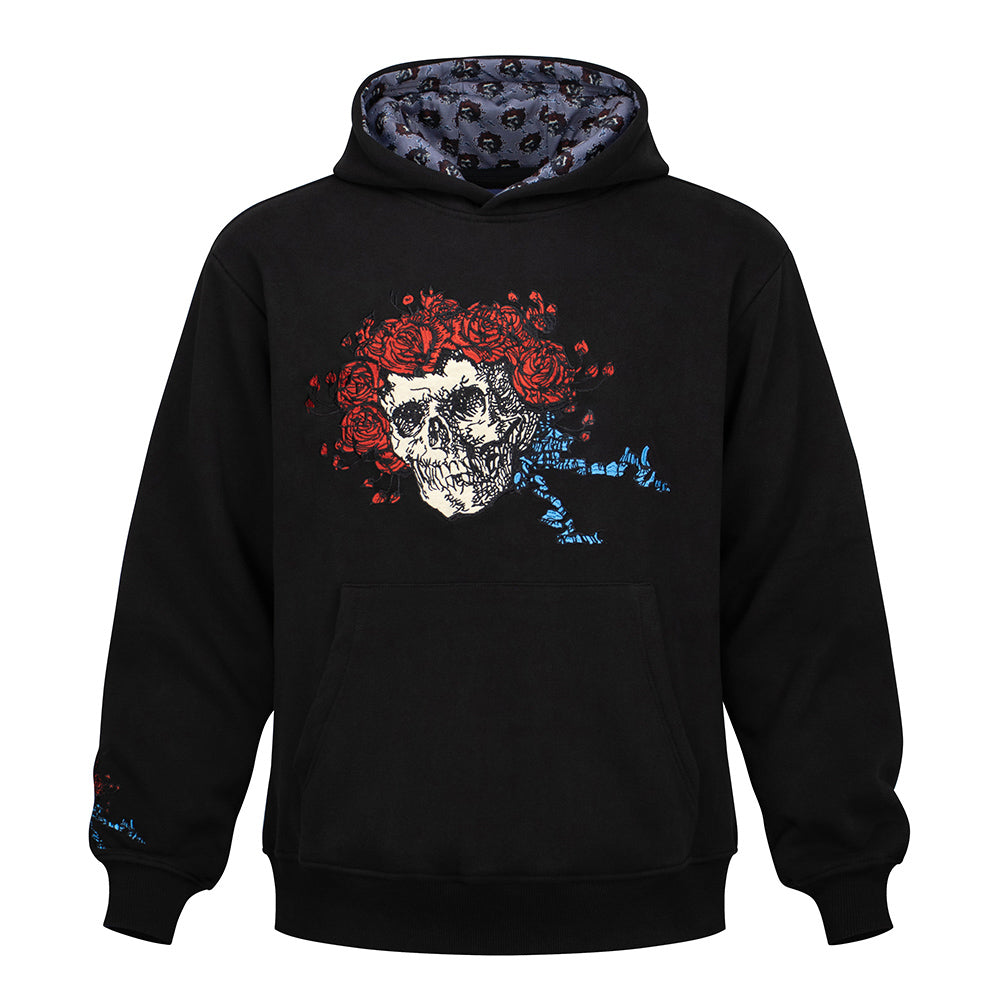 Grateful Dead Classic Hoodie Bertha In Black - Section 119