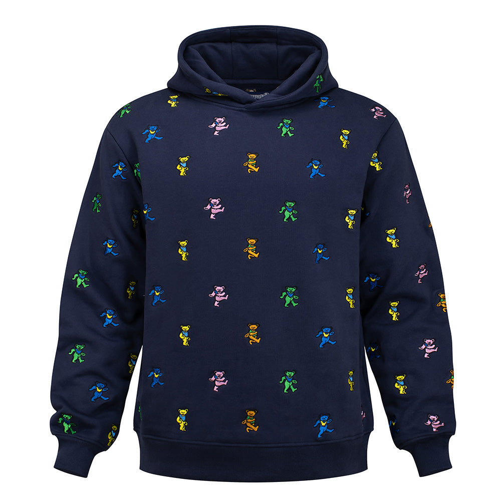 Grateful Dead Dancing Bear Hoodie Sweatshirt