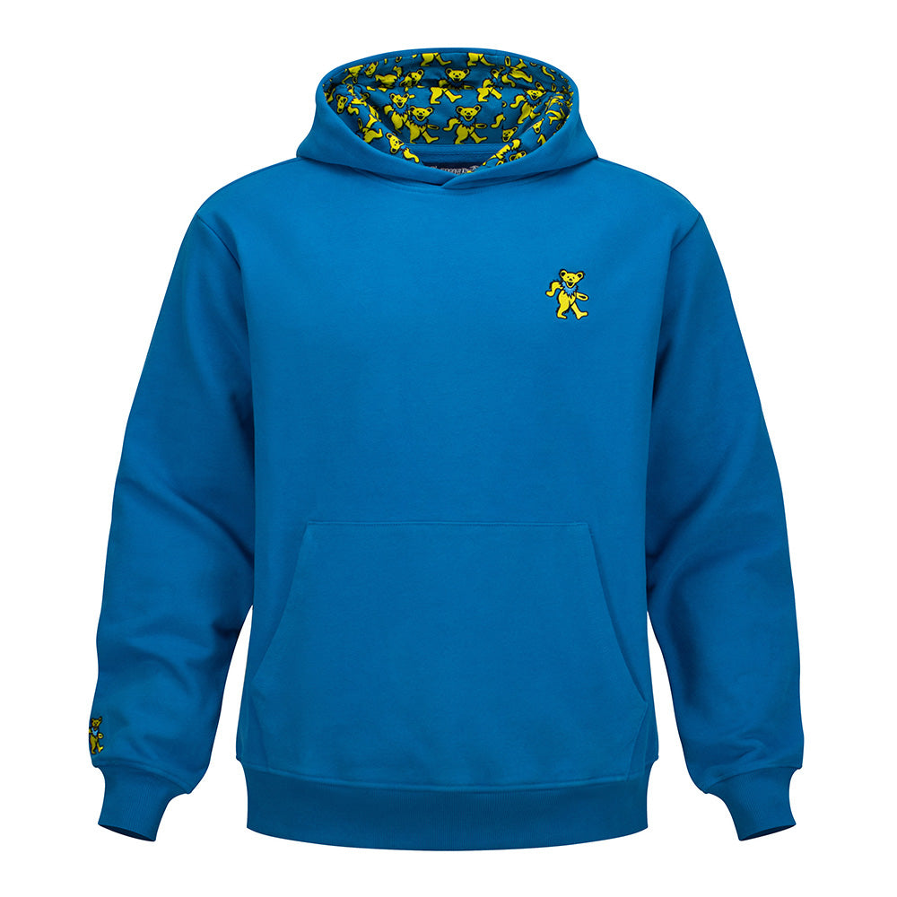 Grateful Dead Classic Navy with Yellow Bear Hoodie - Section119, S