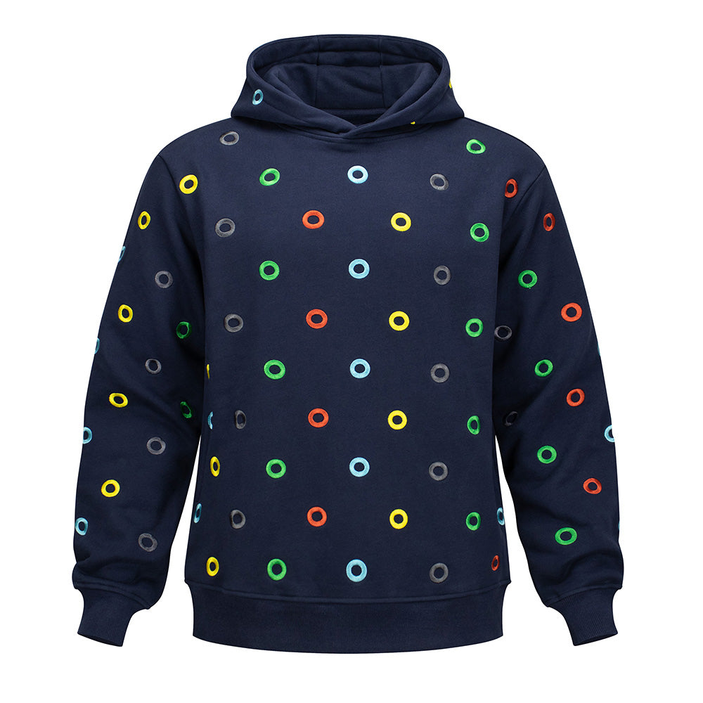 Phish Super Heavyweight Multicolor Embroidered Hoodie– Section 119