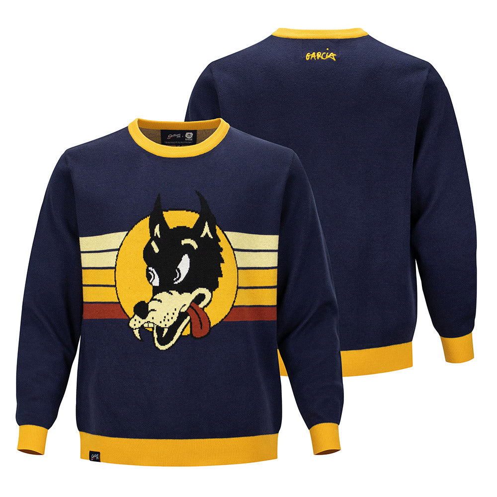 Jerry Garcia | Regular Sweater | Wolf Yellow Blue – Section 119