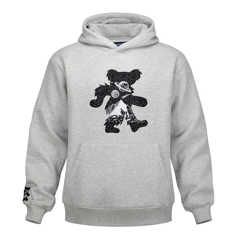 Grateful Dead Classic Hoodie Horizon Bear In Grey - Section 119