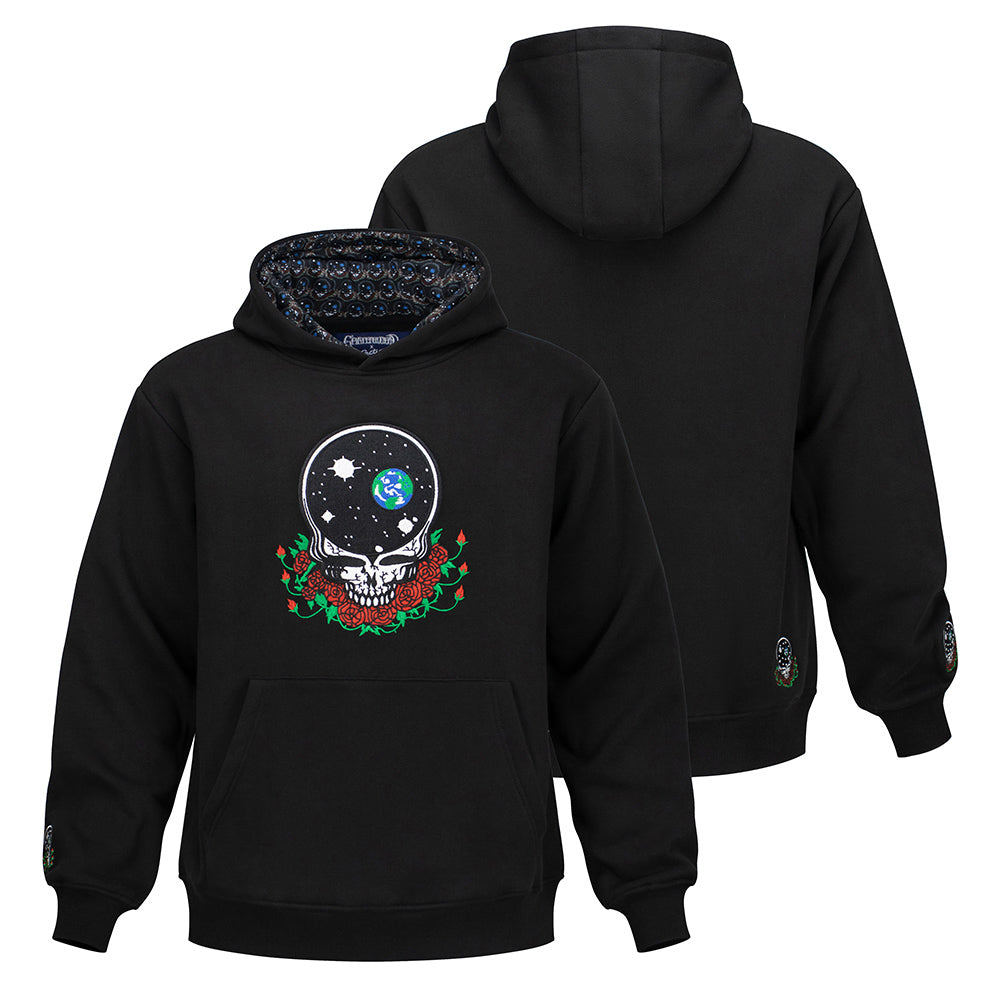 Grateful Dead Classic Hoodie Space Your Face In Black - Section 119