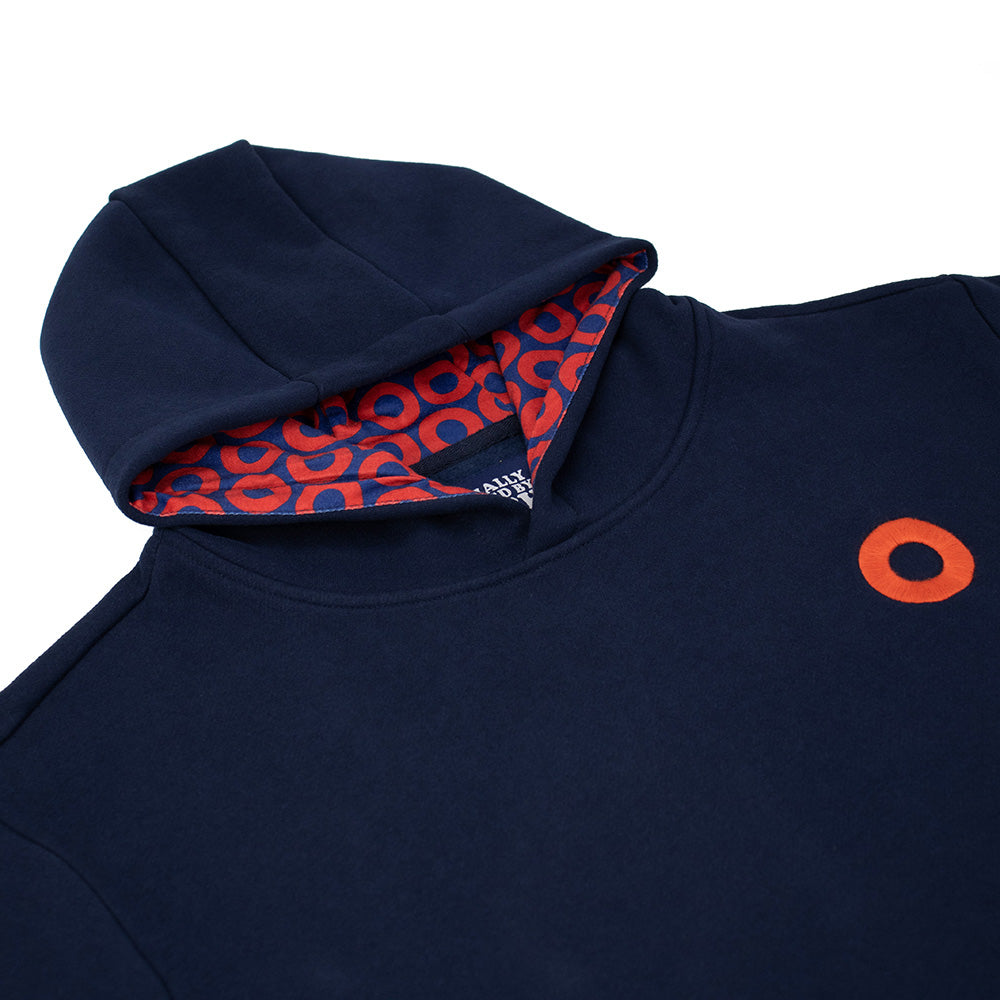 Phish Classic Hoodie Navy w Red Donuts M