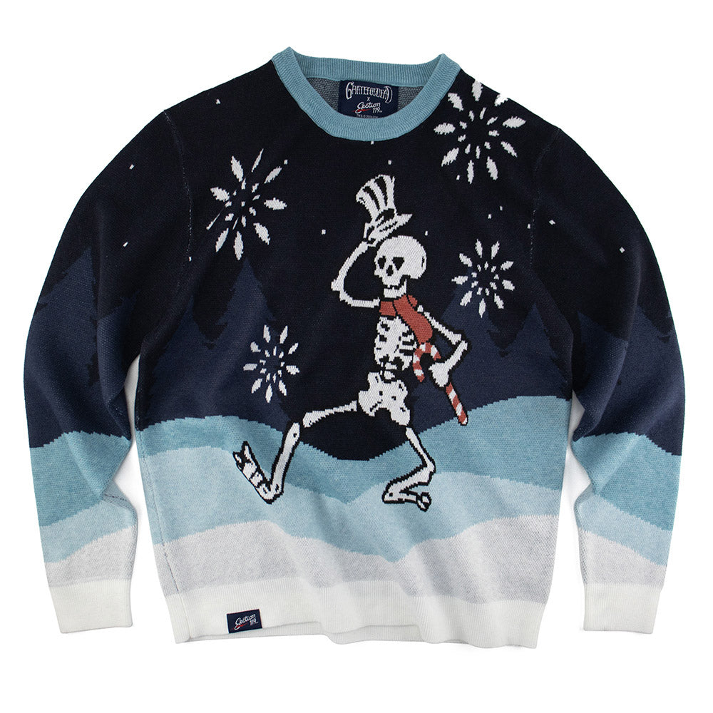 Grateful Dead | Crewneck Holiday Sweater | Winter Dancing