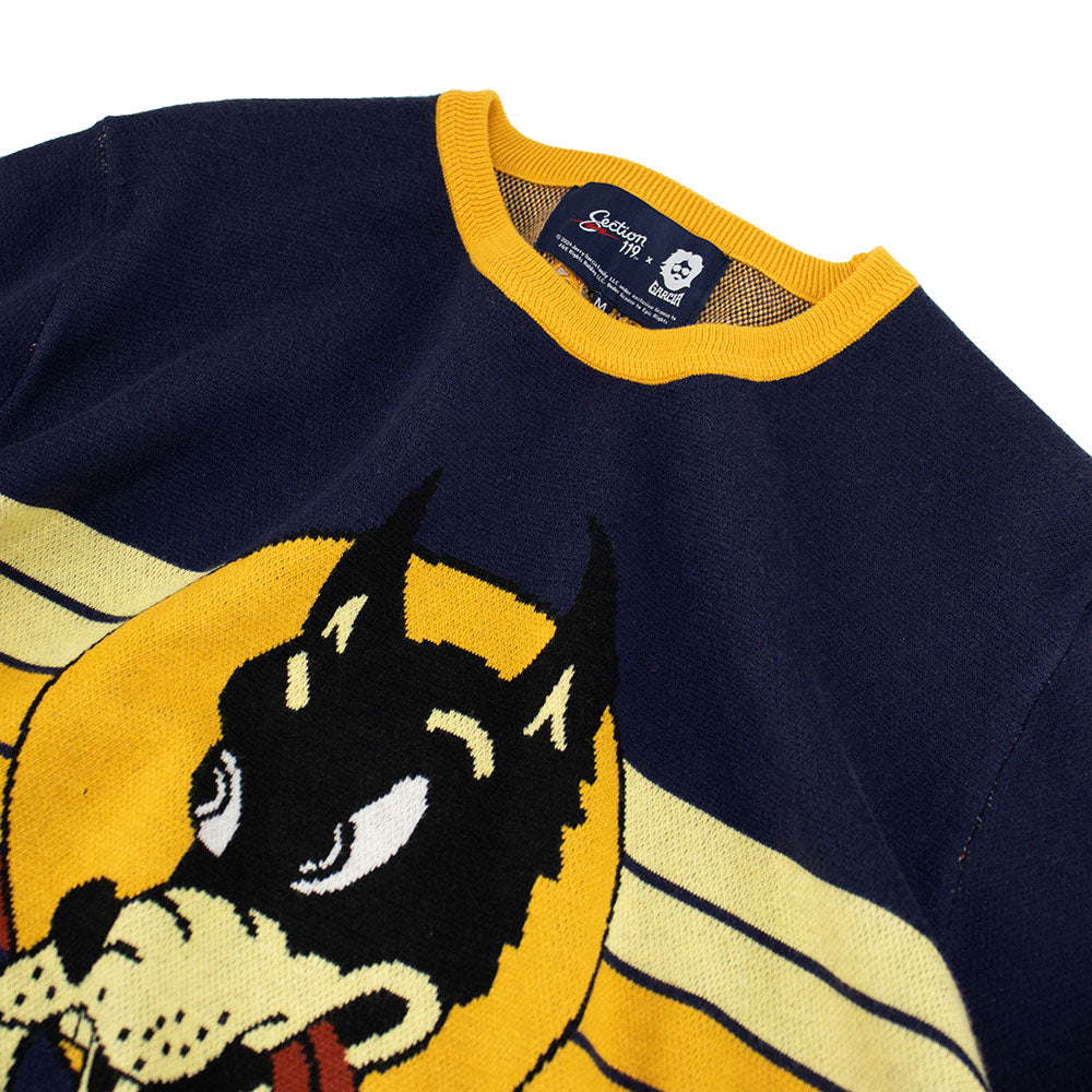 Jerry Garcia | Regular Sweater | Wolf Yellow Blue – Section 119
