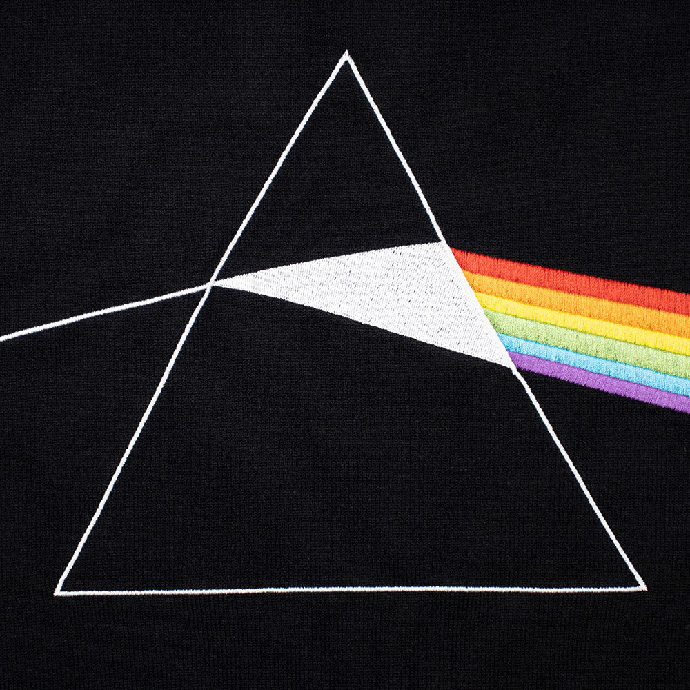 Pink Floyd Crewneck Sweater Black Dark Side of the Moon - Section 119