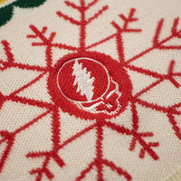 SHIPS 11/15: Grateful Dead Crewneck Winter Sweater in Beige - Section 119