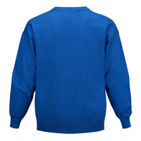 Grateful Dead Oversized Crewneck Sweater Four Sided Dancing Bears in Sky Blue - Section 119