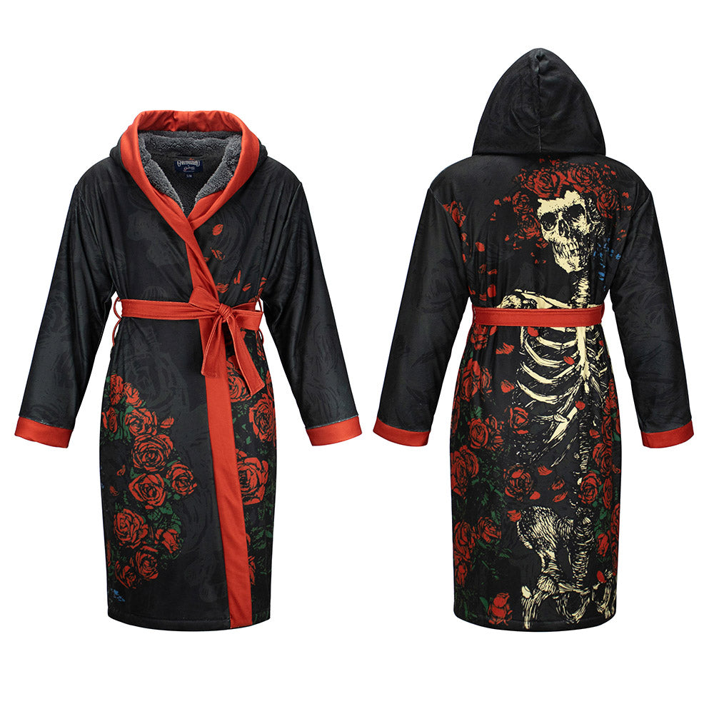 Grateful Dead | Extreme Comfort Robe | Bertha in Black – Section 119