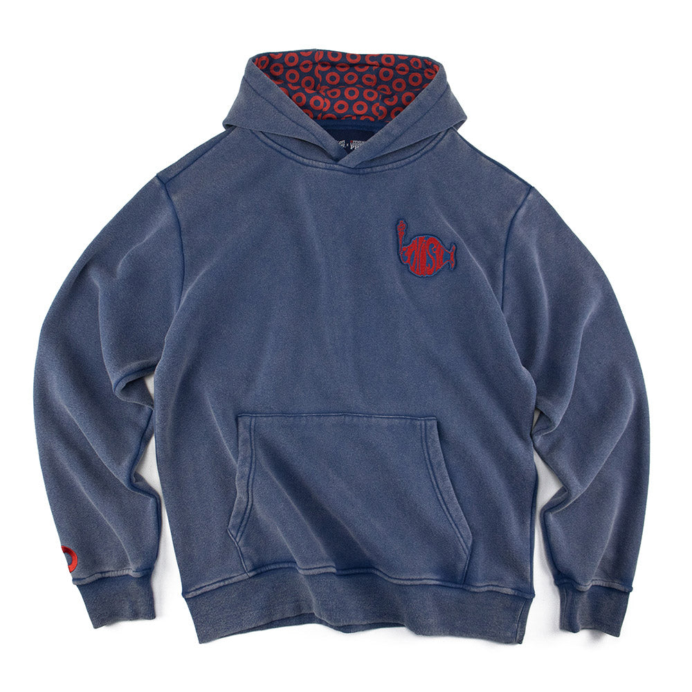 Chemical Wash Docking Sweatshirt スウェット KEEPSHOWING Men's Vintage Acid Wash Zip Up Oversized Hoodi