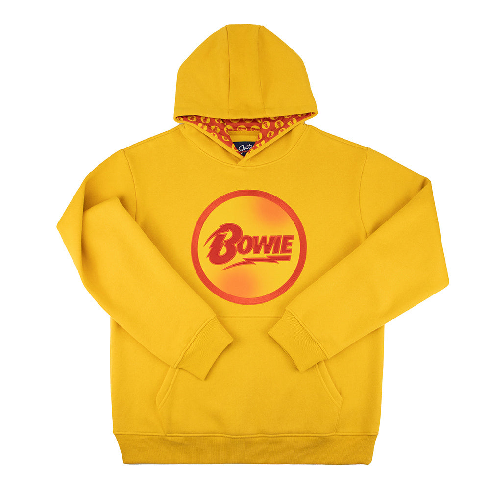 David Bowie Iconic Premium Hooded Fleece - Section 119